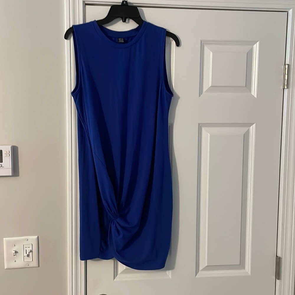 Royal blue dress